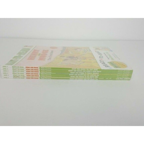 6 Book Set Henry & Mudge by C Rylant Ready to Read Level 2 - NEW - Picture 2 of 3